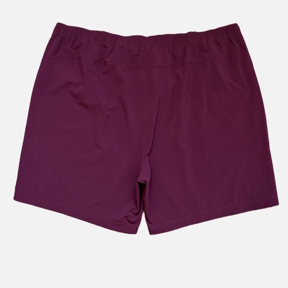 Rhone Essentials Training Shorts 7" Men's XXL Maroon Athletic Leisure Shorts - Picture 3 of 11